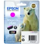 Epson Polar bear Pojedynczy wkład atramentowy magenta 26XL Claria Premium, wysoka wydajność (XL), magenta, atrament pigmentowy, 1 szt.