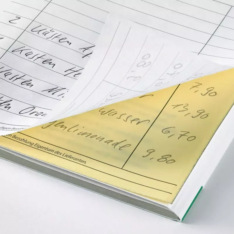 Formularz biznesowy Sigel SD001 zielony A5 80 arkuszy