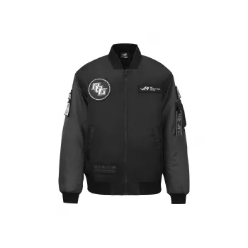 Bomber Jacket ASUS ROG Cosmic Bomber męska regular fit z długim rękawem
