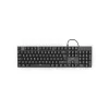 Hama MKC-650 klawiatura Biurowa USB QWERTZ Niemiecki Antracyt, Czarny