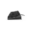 Hama MKC-650 klawiatura Biurowa USB QWERTZ Niemiecki Antracyt, Czarny