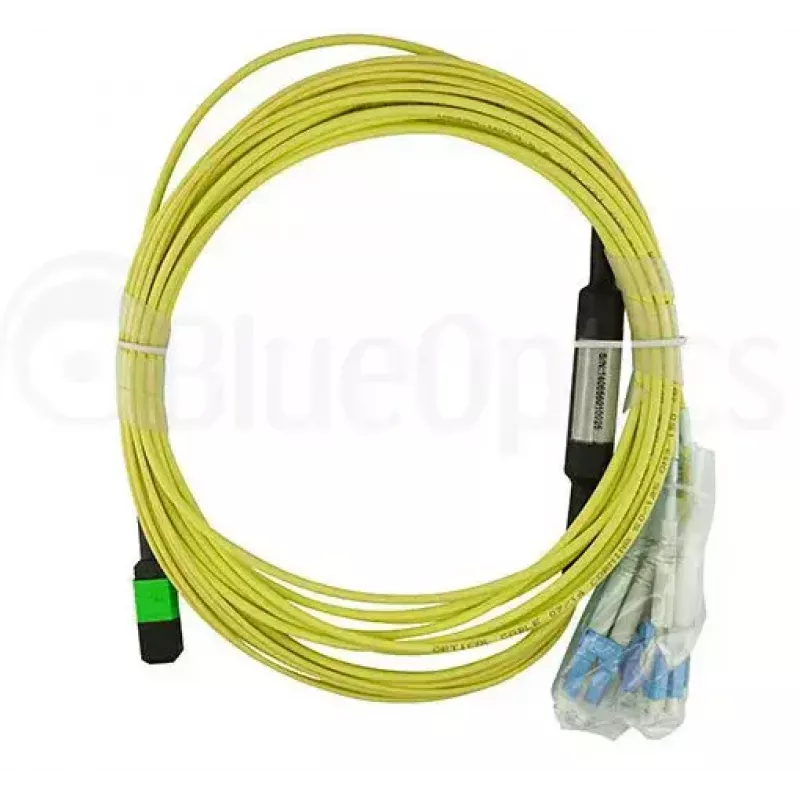 BlueOptics CBL-MPO12-4LC-SMF-7M-BO światłowodowy kabel InfiniBand 7,5 m MPO 4x LC
