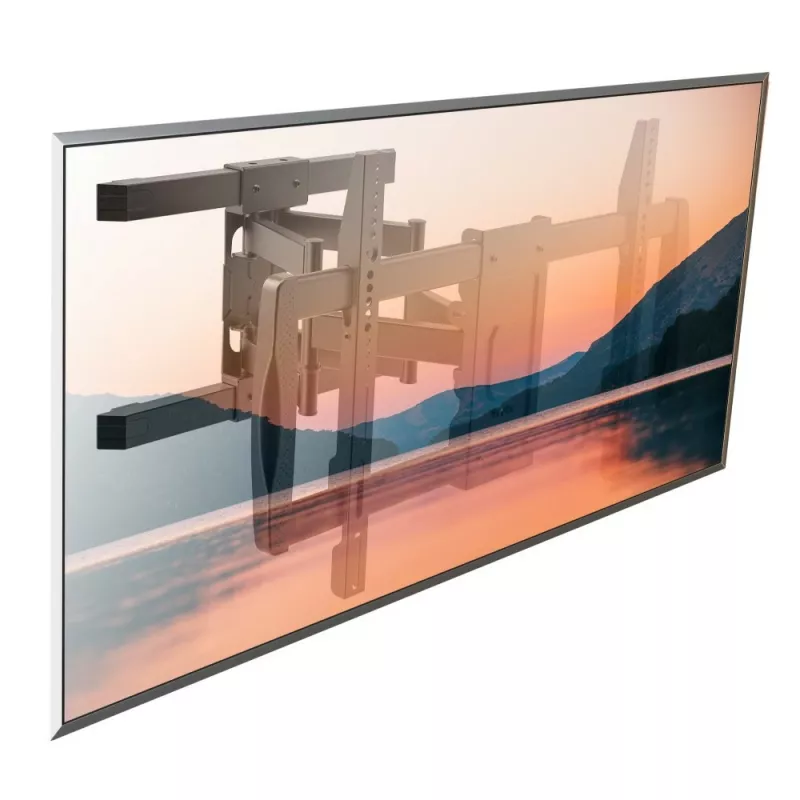 Techly ICA-PLB-473 uchwyt / stojak do telewizora 190,5 cm (75 cali) Czarny