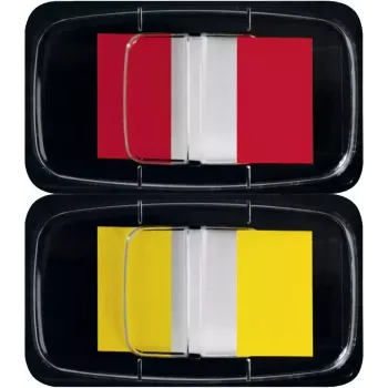 Zakładka Sigel HN496 elastyczna czerwono-żółta 100 szt.