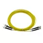 Kabel światłowodowy BlueOptics SFP3333BU0.5MK 0.5 m ST Żółty G.657.A1