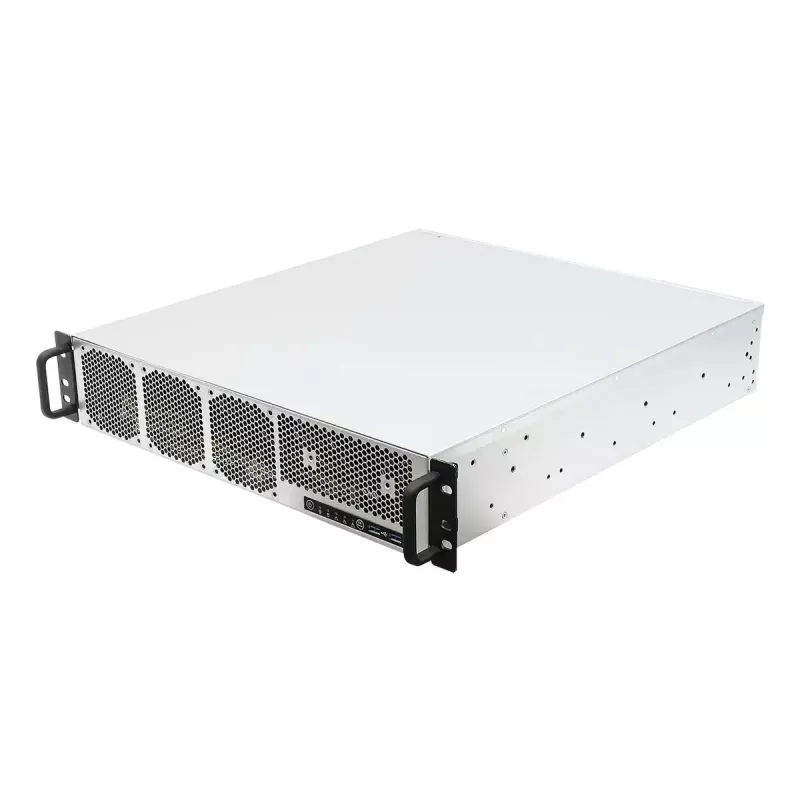 Serwer barebone ASRock 2U1G-B650 rack 2U, chipset AMD B650, LGA 1718, 2×2,5-calowe zatoki, zasilacz 1000W, DDR5, Aspeed AST2600, 5×USB-A, Gigabit Ethernet