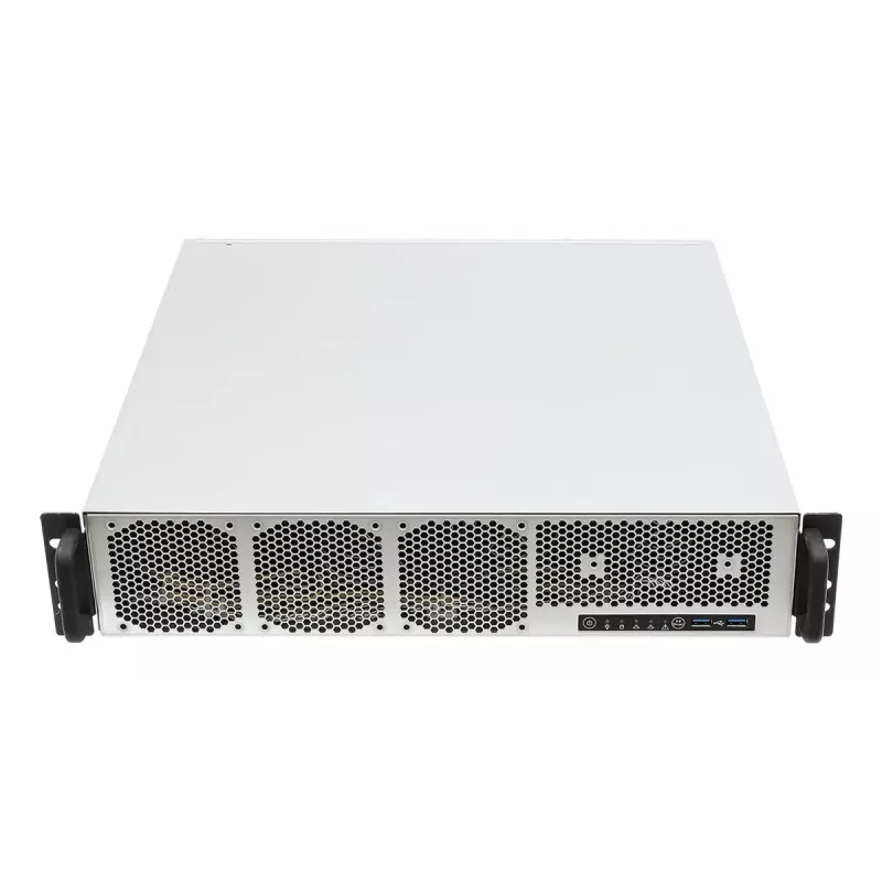 Serwer barebone ASRock 2U1G-B650 rack 2U, chipset AMD B650, LGA 1718, 2×2,5-calowe zatoki, zasilacz 1000W, DDR5, Aspeed AST2600, 5×USB-A, Gigabit Ethernet