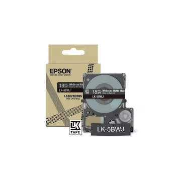 Taśma etykietowa Epson LK-5LBJ czarno-niebieska termotransferowa 1,8 cm