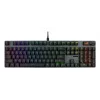 Mechaniczna klawiatura gamingowa ASUS ROG Strix Scope II X — Pełnowymiarowa, USB, RGB, układ szwajcarski, czarna