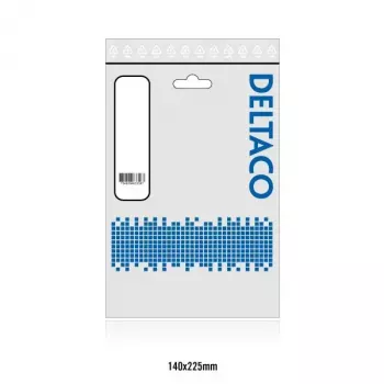 Kabel sieciowy Deltaco TP-611 RJ-45 Cat6 1.5m Szary