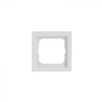 Osłona włącznika elektrycznego Busch-Jaeger 1721-884K, bezwkrętowa, biała, termoplastyczna, 80 × 80 × 11 mm