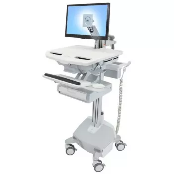 Wózek multimedialny Ergotron StyleView Aluminium szary biały