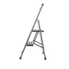 Drabina domowa Wenko 601011100 Aluminiowa składana drabinka stołkowa 2-stopniowa