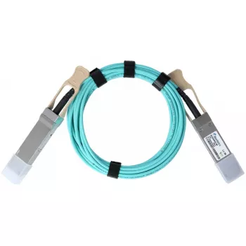 BlueOptics UACC-AOC-QSFP28-25M-BO InfiniBand kabel światłowodowy w kolorze Aqua