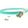 Kabel światłowodowy BlueOptics AJ833A 0.5 m LC OM3 Aqua