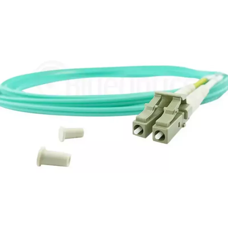Kabel światłowodowy BlueOptics AJ833A 0.5 m LC OM3 Aqua