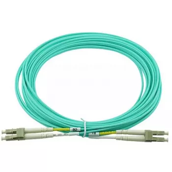 Kabel światłowodowy BlueOptics AJ833A 0.5 m LC OM3 Aqua