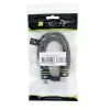 Techly 0.5m High Speed HDMI kabel with Ethernet A/A M/M Czarny ICOC HDMI-4-005