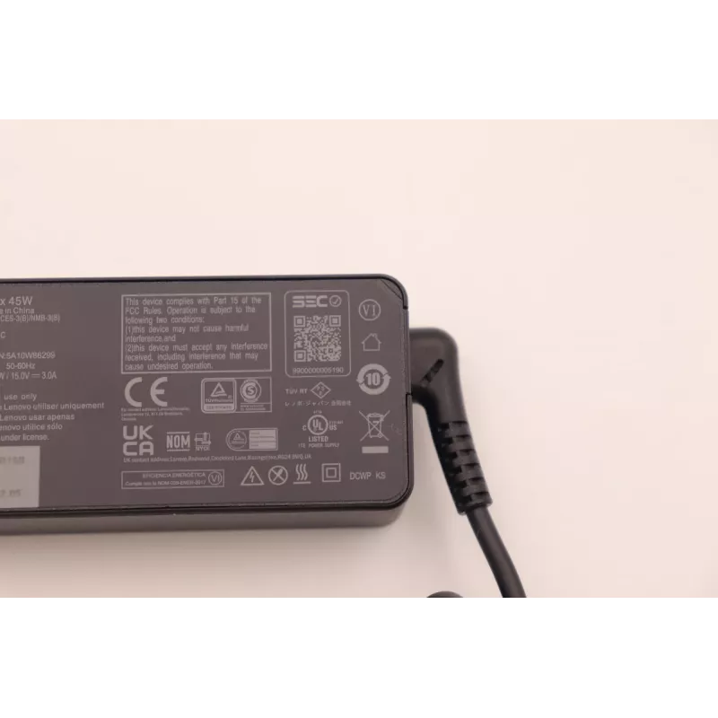 Lenovo 5A10W86299 zasilacz Wewnętrzny 45 W Czarny