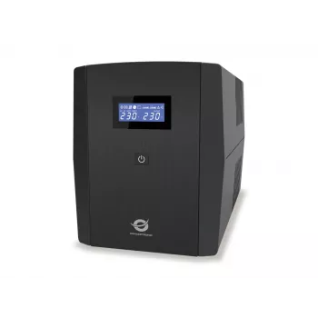 Conceptronic ZEUS 2200VA 1320W UPS, IEC + gniazdo schuko, Line-Interactive, 2.2 kVA, 1320 W, 220 V, 240 V, 220 V