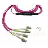 BlueOptics CBL-MPO12-4LC-OM4-3M-BO InfiniBand światłowodowy kabel 4x LC MPO 3m