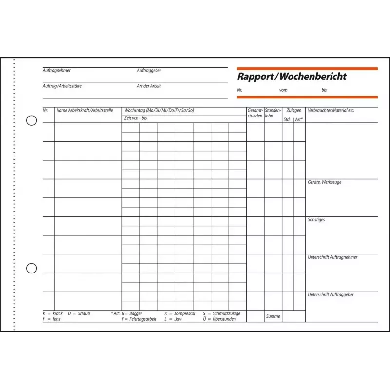 Formularz biznesowy Sigel RP517