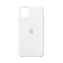 Etui silikonowe do Apple iPhone 11 Pro Max — silikon, białe, pasuje do 6,5 cala