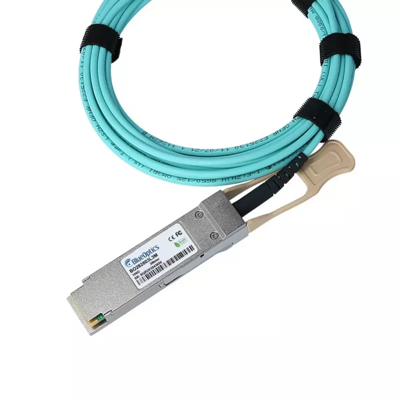 Kabel światłowodowy BlueOptics QSFP-100G-D-AOC-15M-BO InfiniBand 15 m Męski/Męski