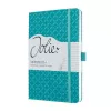 Notatnik Sigel JN103 A5 174 kartki Aqua zielony