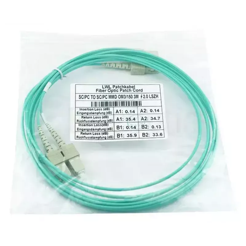 BlueOptics SFP3232EU7.5MK kabel światłowodowy InfiniBand 7,5 m SC zielony