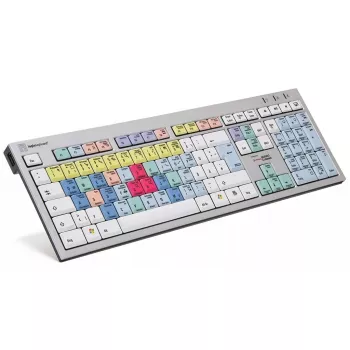 klawiatura Logickeyboard LKB-CBASE-AJPU-DE Office USB QWERTZ German Multicolour