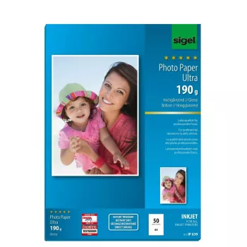 Papier do druku A4 Sigel IP639 błyszczący 50 arkuszy biały