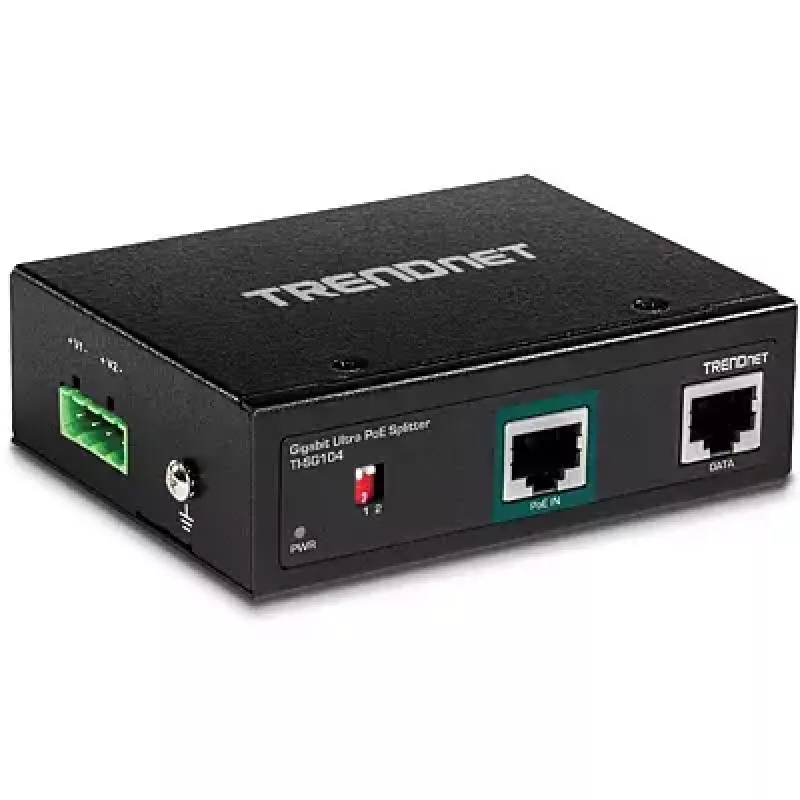 sieciowy Splitter Trendnet TI-SG104 Czarny Power over Ethernet PoE