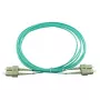 BlueOptics SFP3232EU0.5MK kabel światłowodowy InfiniBand 0,5 m 2x SC Aqua