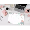 Podkładka na biurko Sigel JS101 Papier Zielony Szary Różowy Biały 420x297mm