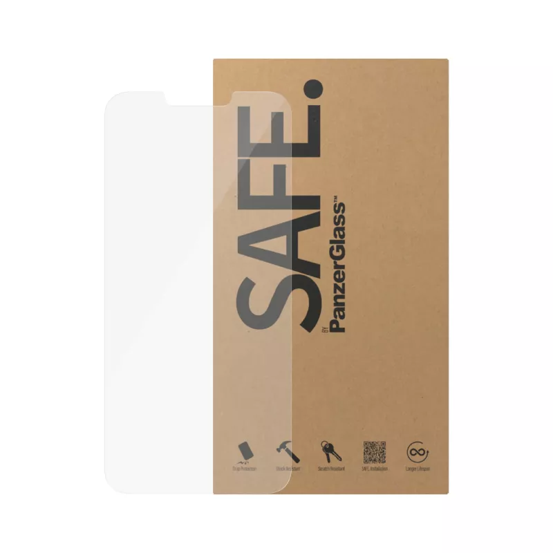 Szkło ochronne PanzerGlass SAFE. by ® Apple iPhone 14 Plus 13 Pro Max Ultra-Wide Fit odporne na zarysowania i wstrząsy