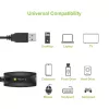 Techly SuperSpeed USB3.0 Aktywny kabel przedłużający 5m Czarny ICUR3050