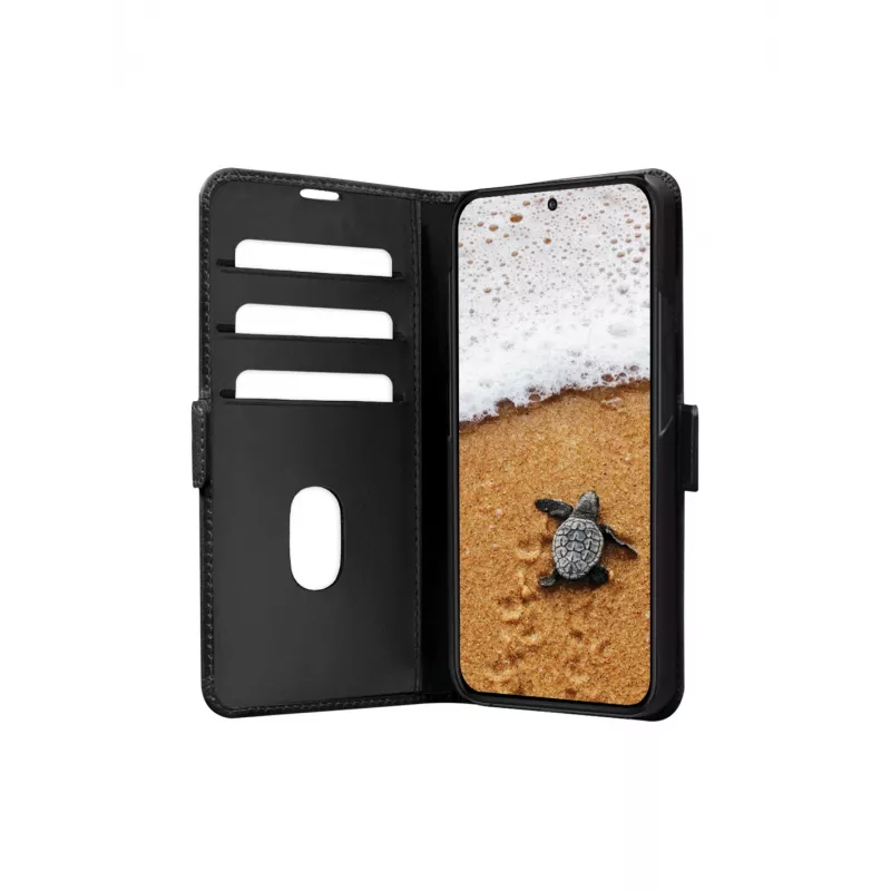Etui portfelowe dbramante1928 Galaxy S24 Czarny 3 kieszenie na karty