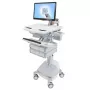 Wózek multimedialny Ergotron StyleView Aluminium szary biały