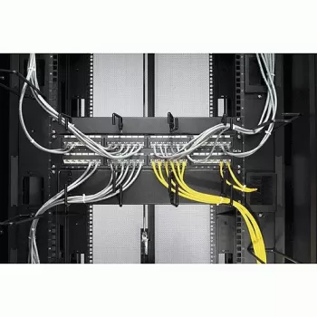 APC NetShelter kabel Management, pionowy organizator kabli, pierścienie, do obudów NetShelter 750 i 800 mm szer., zestaw 8 szt., 76 x 19 x 203 mm