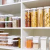 Prostokątny pojemnik EMSA Optima 0,18 l transparentny, biały 1 szt.