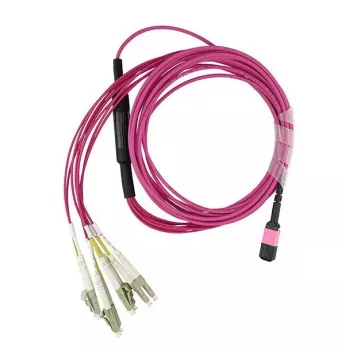 BlueOptics CBL-MPO12-4LC-OM4-5M-BO światłowodowy kabel InfiniBand 4x LC MPO 5m