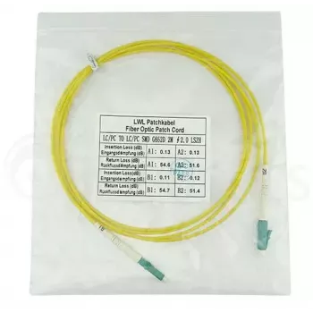 BlueOptics SFP2121BU1MM kabel światłowodowy InfiniBand 1m LC żółty