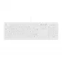 Klawiatura medyczna Contour Design Active Key Contour ClassicClean ze zdejmowaną osłoną, pełnowymiarowa, przewodowa, biała C8100
