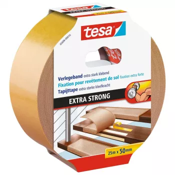Taśma Tesa 5686 — taśma mocująca z polipropylenu (PP), 10 m × 50 mm × 0,24 mm, biała
