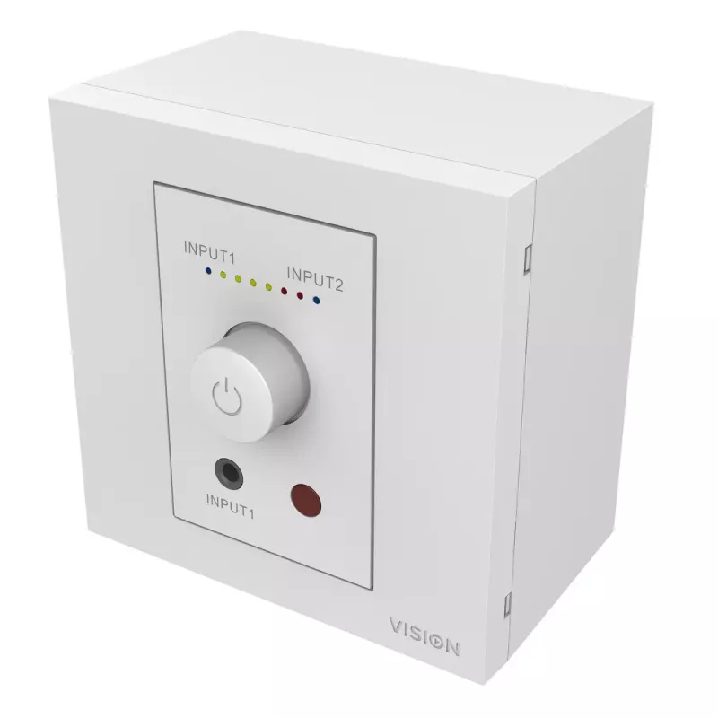 Wzmacniacz audio Vision TC3-AMP 2.0 kanały Domowy Biały