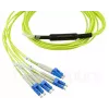 MPO-4xLC Singlemode Patch kabel BlueOptics CBL-MPO12-4LC-SMF-2M 2m G.657.A1
