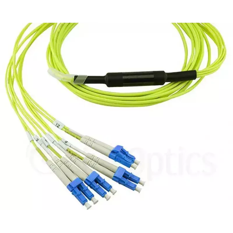 MPO-4xLC Singlemode Patch kabel BlueOptics CBL-MPO12-4LC-SMF-2M 2m G.657.A1