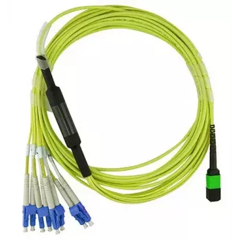 MPO-4xLC Singlemode Patch kabel BlueOptics CBL-MPO12-4LC-SMF-2M 2m G.657.A1