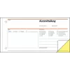 Formularz biznesowy Sigel SD008 Zielony 1/3 A4 80 arkuszy
